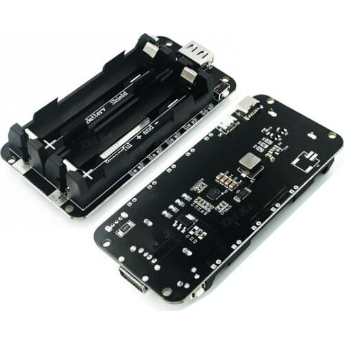 ESP8266 ESP32 Dual 18650 Lithium Battery Shield V8 5V 2.2A 3V 1A Mobile Power Bank Battery Charging Module Micro USB For Arduino