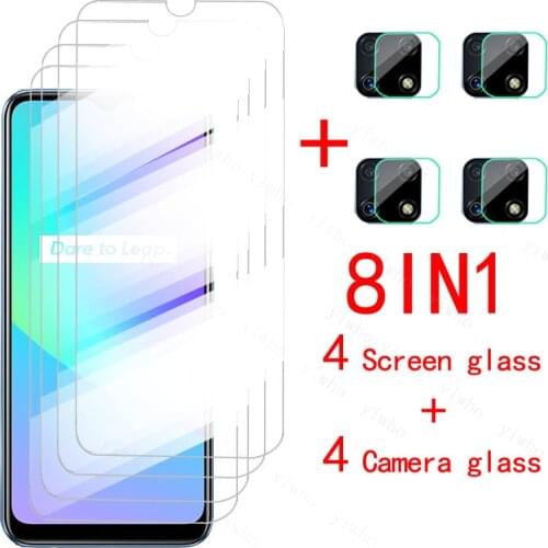 Realmi c25 glass tempered glasses for oppo realme c25 c 25 6.5" camera lens protective film anti-scratch screen protectors glas