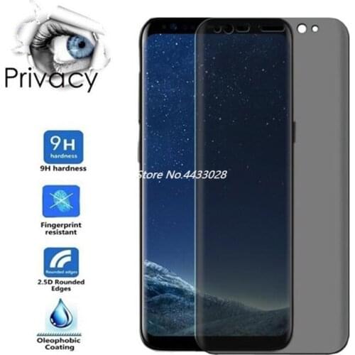 Privacy Tempered Glass for Samsung Galaxy A50 A30 A40 A10 A70 A80 A90 3D Curved Anti Glare Peep Screen Protector A50 A70 A90 A80