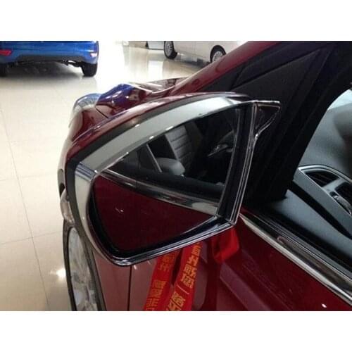 Rearview Mirror Rrear Back View Mirror Cover Trim Molding Trim Strip Exterior Decoration ABS 2pcs/set For Ford Kuga Escape 2013