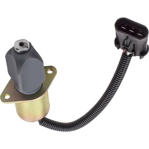 12V Fuel Shutoff Solenoid Valve for Bobcat Skid Steer Loader 743 751 753 763 773 6681513 6667993 6662993 6577503