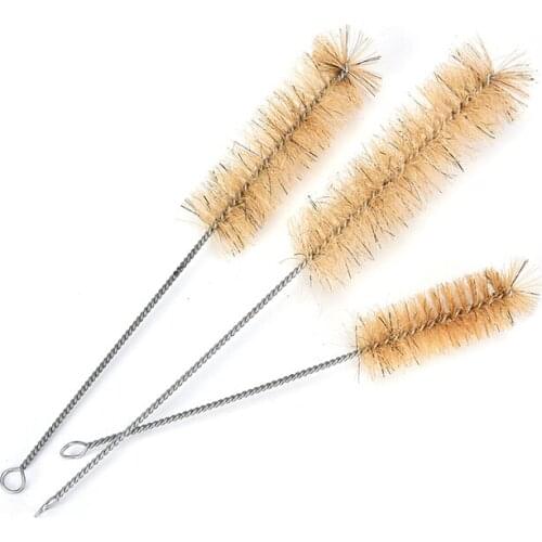 3pcs/set Big Mid Small Test Tube Bottle Cleaning Brushes Cleaner Laboratory Supplies For Household Housework