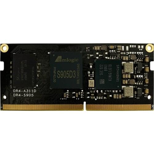 AMLOGIC S905D3 Quad-core Android/Linux+QT Open Source Board Core Board DR4-S905