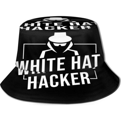 White Hat Hacker Ethical Hacker Cybersecurity Causal Cap Buckets Hat Hacker White Hat White Hat Hacker Ethical Hacker