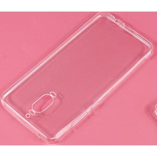 Huawei Mate 9 Fundas Case Silicone Transparent Clear Soft White Huawei Mate 9 Pro Case Mate 8 Cover Coque Etui Capa Aksesuar