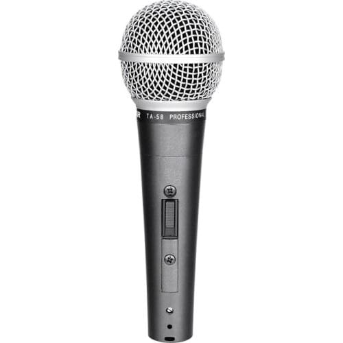 Takstar TA-58 professional stage singing microphone dynamic microphone for karaoke outdoor preside and lecture