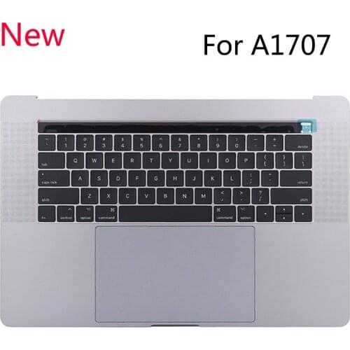 New A1707 Topcase 2016 2017 For Macbook Pro Topcase A1707 palmrest Keyboard Backlit Trackpad Touchbar A1820 Battery