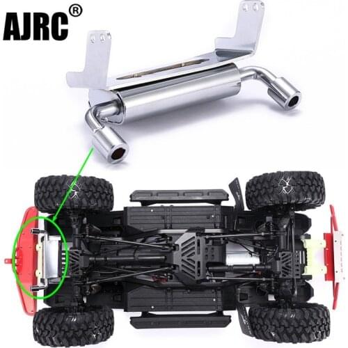 Traxxas Trx4 92076-4 Bronco Double Pipe Metal Simulation Fuel Tank Metal Exhaust Pipe