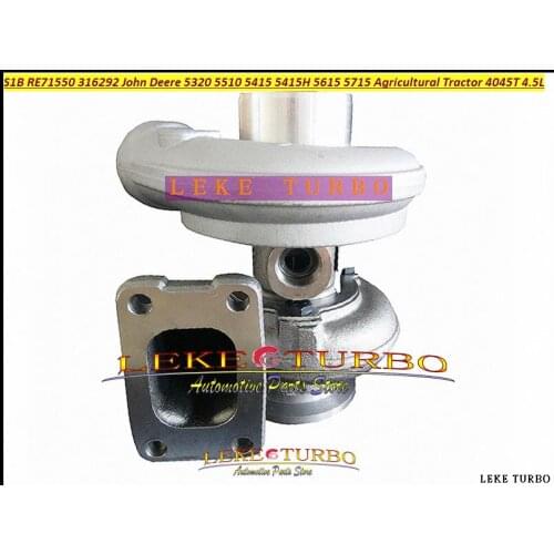 Turbo S1B RE71550 316292 316101 Turbocharger For John Deere 5320 5510 5415 5415H 5615 5715 Agricultural Tractor 4045T 4.5L 1997