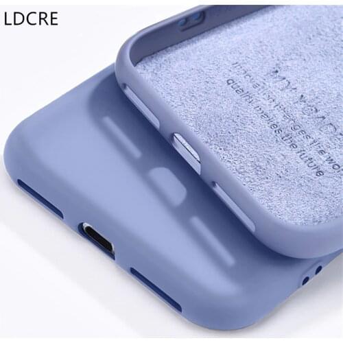 Liquid Silicone Case For Xiaomi Redmi Note 9S Case For Xiaomi Redmi Note 9S Cover Soft Back Protective Fundas For Redmi Note 9S