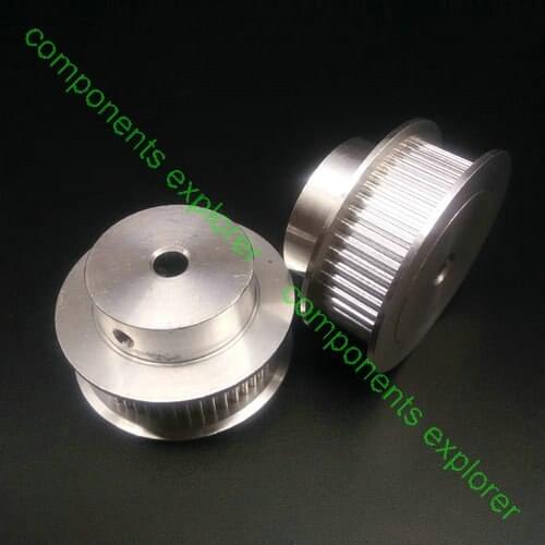 GT2/2GT 48 Teeth Timing pulleys,5mm,6.35mm and 8mm Bore for 9mm Width Belt,2pcs/lot