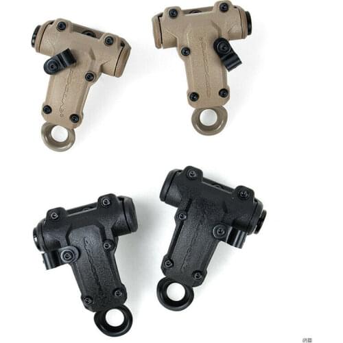 1 pair Tactical Earphone T Arm For RAC Noise Reduction Headset TMC3199-BK/DE