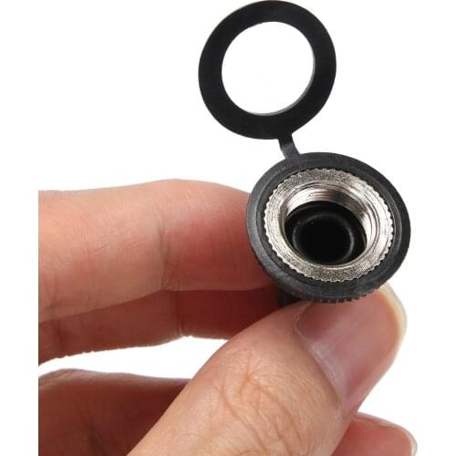 10pcs 12/6mm Black Toggle Switch Rubber Resistance Boot Cover Dust Cap Waterproof WPC-05