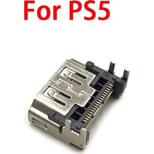 10pcs For PS5 Original HDMI-compatible Port Socket Original HD interface For Sony Play Station 5 Connector