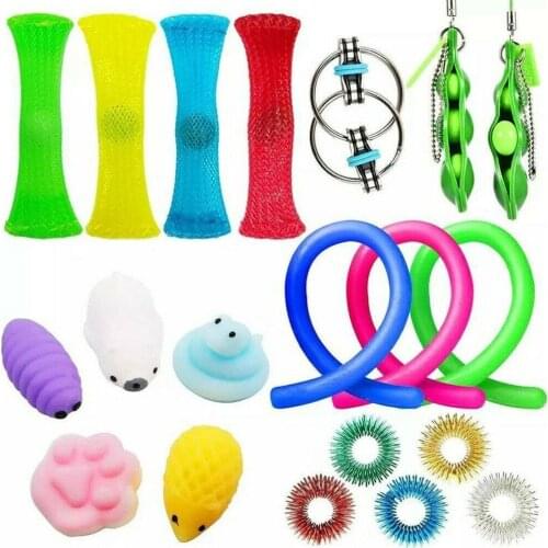 20x Fidget Sensory Toys Set Autism ADHD SEN Stress Relief Special Need Education