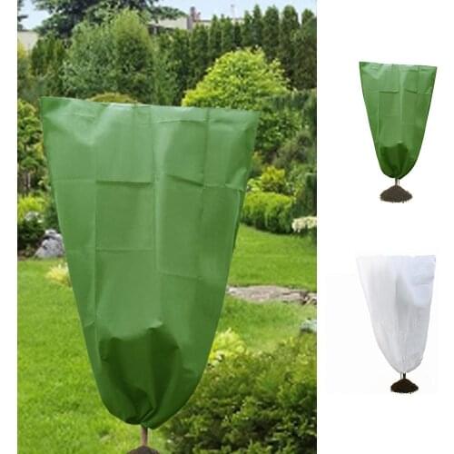 4 Sizes Plant Protection Bags Cold Winter Cover Plants Garden tool Plant Cover bag Non-woven Fabrics Insect Organic Net Frost