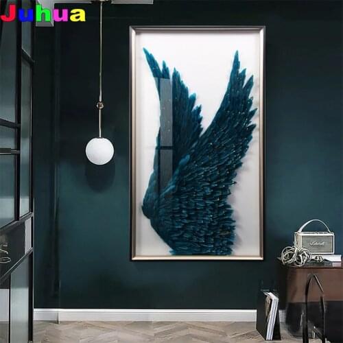 Angel wing full drill 5d Diy Diamond Painting mosaic Cross Stitch Diamond Embroidery nordic picture drop shipping