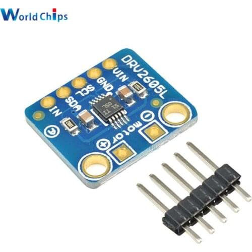 DRV2605L Haptic Motors Driver Controller Board Buzzers Vibration Motor Breakout Module I2C IIC Interface 3V 5V for Raspberry