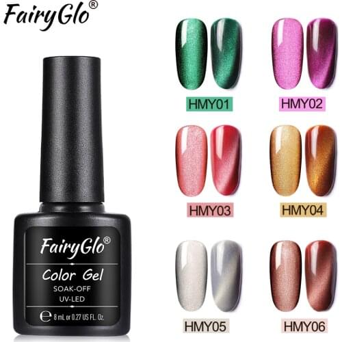 Лаки Кошачий глаз для ногтей FairyGlo China At AliExpress