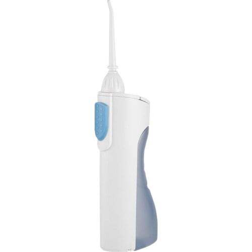 165ML Cordless Portable Water Flosser Tooth Cleaner Dental Oral Irrigator for Teeth Braces with 2 Modes and 2 Jet Tips