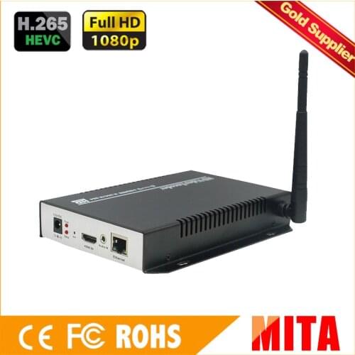 MITA tech H.265 HDMI IPTV encoder to live stream for Youtube Facebook Wowza support RTMP RTSP HTTP HLS