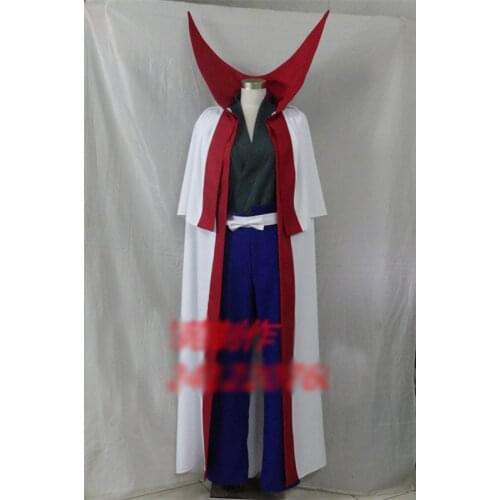 Rurouni Kenshin Seijuurou Hiko Seijuro Cosplay Costume with sleeve covers 11