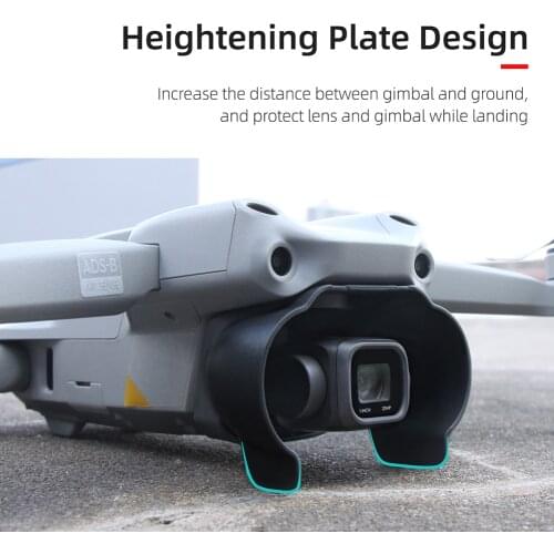 Lens Hood Gimbal Protective Cap Anti-glare Cover Sunshade Accessories for DJI Air 2S / Mavic Air 2 UAV Camera