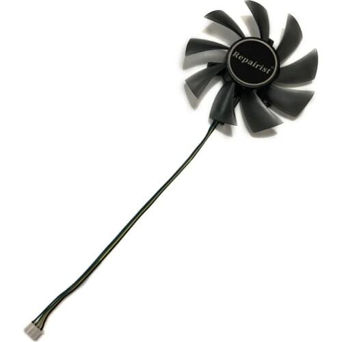 T129215SU 0.5A 85mm 4Pin GTX970 GTX760 GPU VGA Cooler Fan Graphics Card Fan For ASUS GeForce GTX 760 670 970 DC MINI Cooling