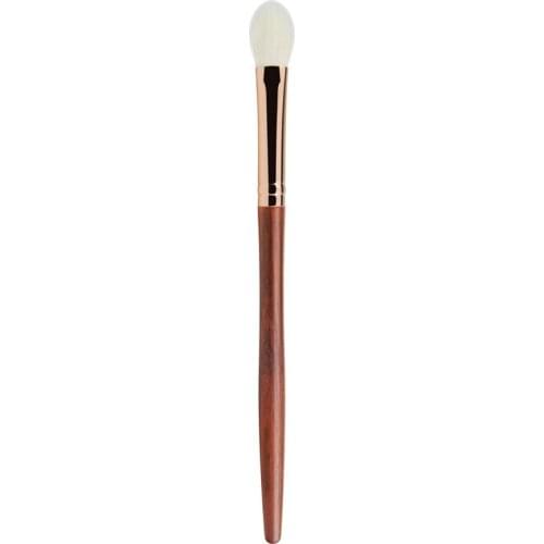 L03 Professional Handmade Makeup Brush Soft Saikoho Goat Hair Large Tilted Eye Shadow Brush Red Sandalwood Make Up Brushes
