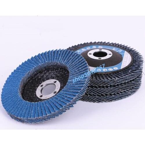 Hot sales ! 10pcs 60/80 Grit Grinding Wheels Flap Discs 100x16mm Angle Grinder Sanding Discs for Metal Wood Abrasive Tool