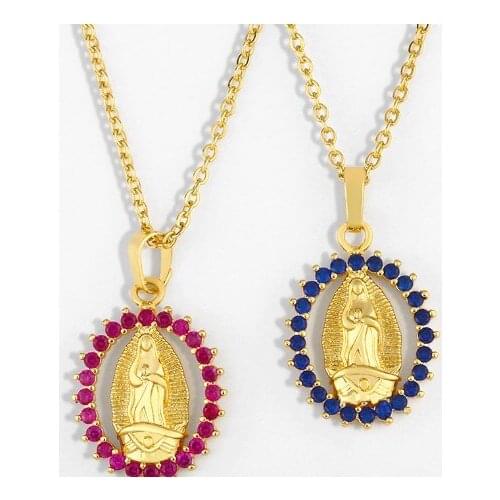 Cross multicolor micro pave cz zircon cubic zirconia necklace copper Clavicle gold plated Snake Chain Choker Pendant hyrt45