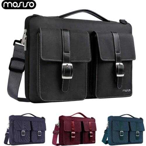 MOSISO Laptop Bag Case 13.3 14 15 Inch Notebook Shoulder Bag for MacBook Air 13 Pro 15 Case Waterproof Computer Handbag Briefcas