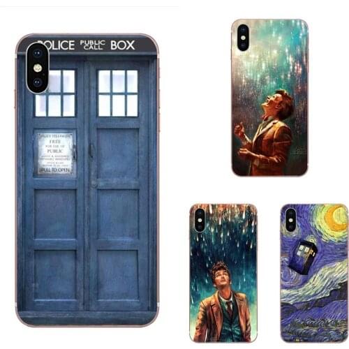 Soft TPU Coque Tardis Box Doctor Who Topmost For Xiaomi Mi A1 A2 A3 CC9 CC9E 9T mi10 mi9 mi8 pro lite SE