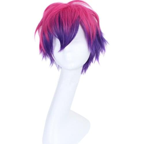 Anime NO GAME NO LIFE Sora Wig Cosplay Costume Men Women Short Synthetic Hair Halloween Party Wigs