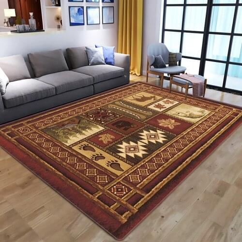 Persian Ethnic Style 3D Printing Home Carpets For Living Room Bedroom Area Rugs Soft Floor Play Flannel Mat/Carpet Antiskid Kids