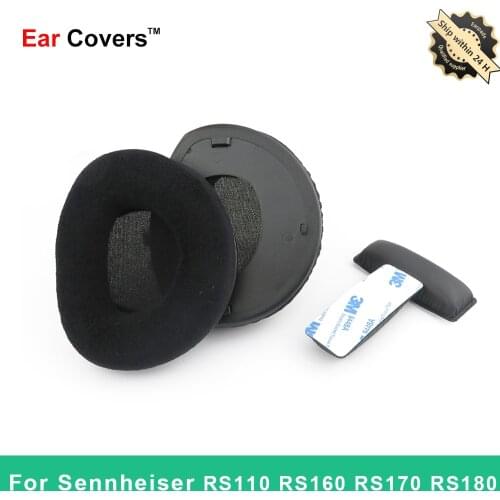Earpads for Sennheiser RS160 RS110 RS180 RS170 Headphones Earpad Cushions Covers Velvet Ear Pad Replacement Parts
