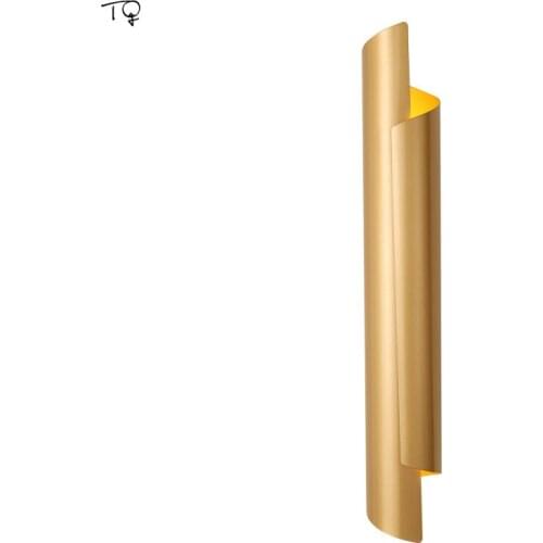 Nordic Luxury Modern Industrial Metal Wall Lamp Iron Art Warm Individual Led Wall Sconces Corridor Stairs Bedroom Living Room