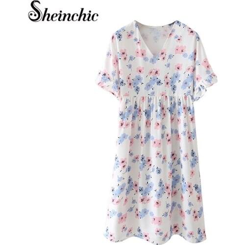 Свободные летние платья Sheinchic China At AliExpress