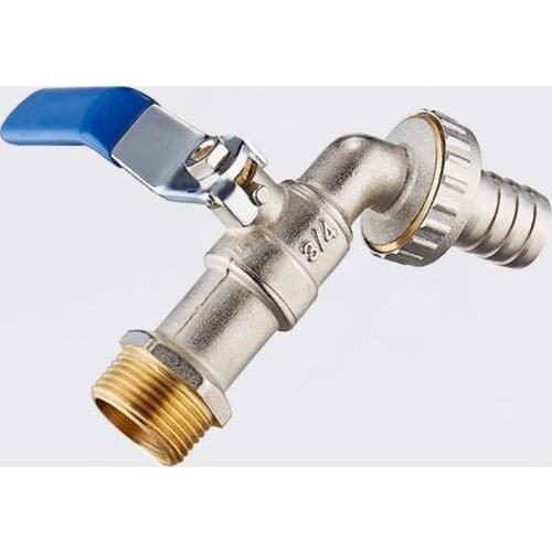 1/2'' or 3/4'' Brass Single Cold Washing Machine Water Tap Replacement Water Flow Control Faucet Water Tank Pipe Connector girls