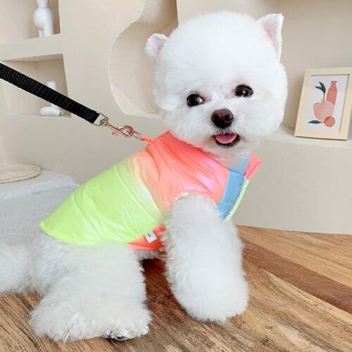 Dog Coat Jacket Winter Dog Harness Vest Puppy Small Dog Clothes Chihuahua Yorkshire Pomeranian Poodle Schnauzer Clothing Outfit