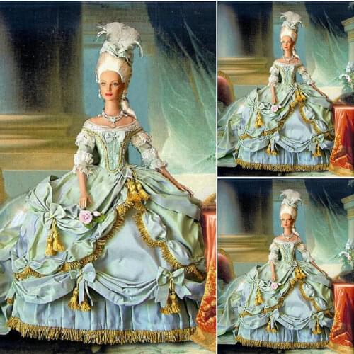 Historical Vintage Victorian Dresses 1860s Scarlett Civil War Southern Belle dress Marie Antoinette dresses C-812