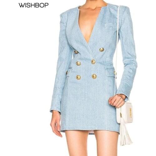 Модные джинсовые платья WISHBOP China At AliExpress