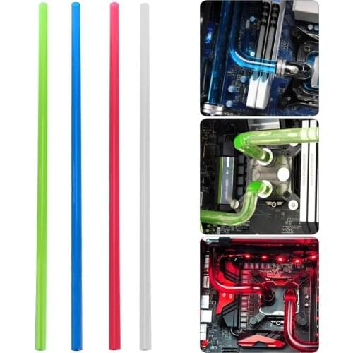 10x14mm 50cm/19.68'' PETG Water Cooling Rigid Tube Hard Horse Pipe for Computer Water Cooling System