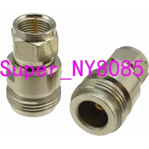 10pcs F TV male Plug to N female Jack RF Coaxial connector adapter For TV