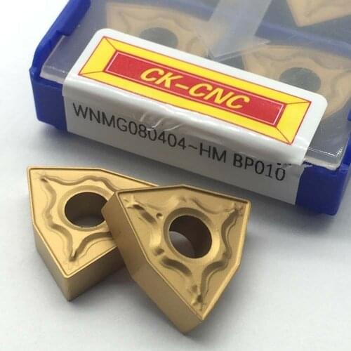10pcs WNMG080404 HM BP010 WNMG 431 Carbide CNC Inserts lathe Turning Inserts