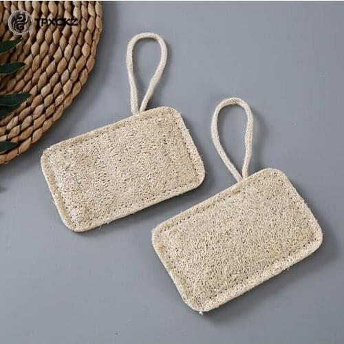 100% Natural Loofah Sponge Exfoliating Facial Body Scrubbers Pad Loofa Sponges Brush Scrub Cleansing Skin Lofa Compostable Scrub