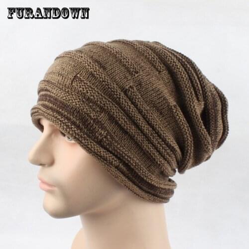 2019 Casual Beanies for Men Women Warm Knitted Autumn Winter Hat Fashion Solid Hip-hop Beanie Hat Unisex Cap