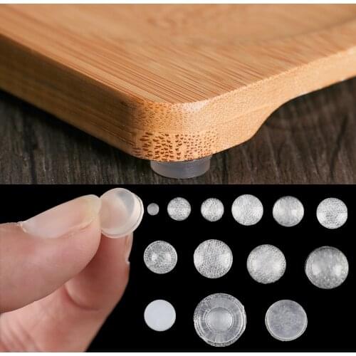 50/64/100Pcs Self Adhesive Rubber Damper Buffer Cabinet Bumpers Silicone Furniture Pads Cushion Protective Hardware Dropshipping