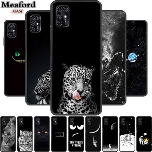 Case For ZTE Blade V2020 Smart Cover Silicone Soft TPU Phone Cases For ZTE Balde 20 Smart Pro 5G Case V 2020 Black Cartoon Funda