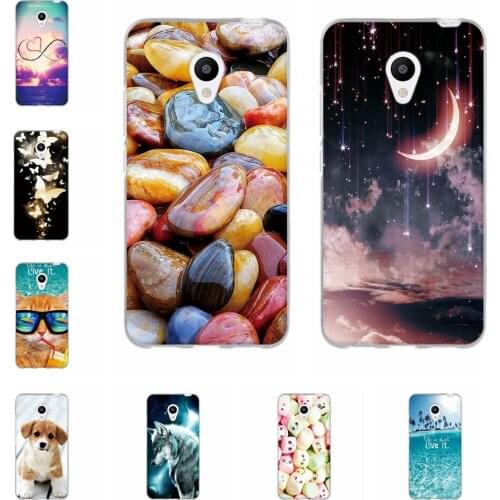 Coque Silicone For Meizu M3 Phone Case Soft TPU Shell For Meizu M3S Cartoon Patterned Coque For Meizu M3S Mini Protector Fundas